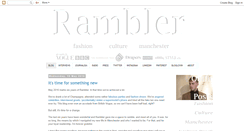 Desktop Screenshot of fashionrambler.com